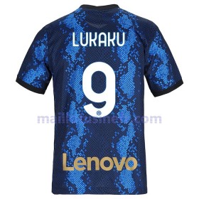Maillot de Foot Inter Milan Romelu Lukaku 9 Domicile 2021-22